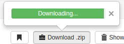 Downloading the ZIP archive