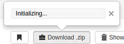 Initializing a ZIP archive